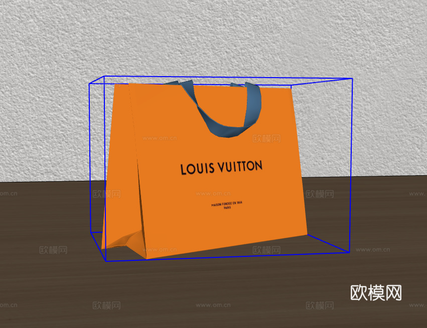 LV包装袋su模型