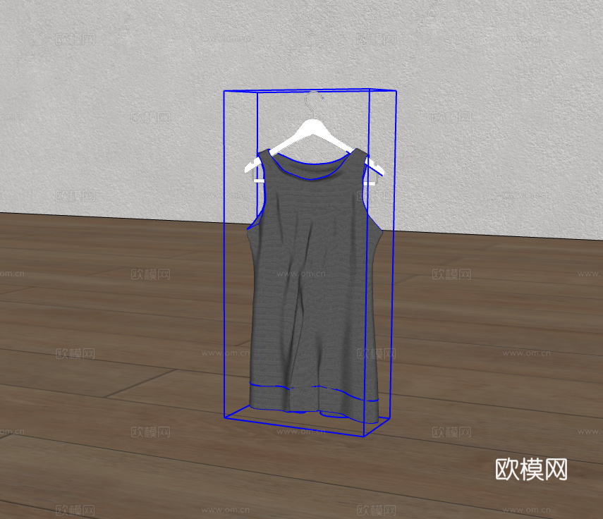 衣服su模型