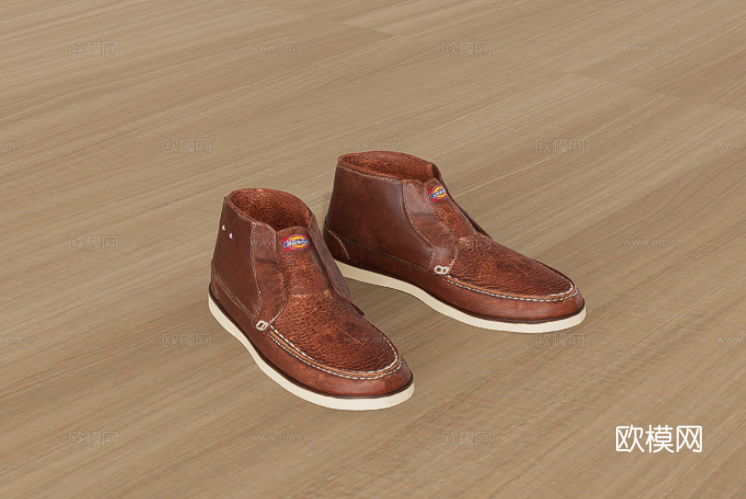 皮鞋su模型