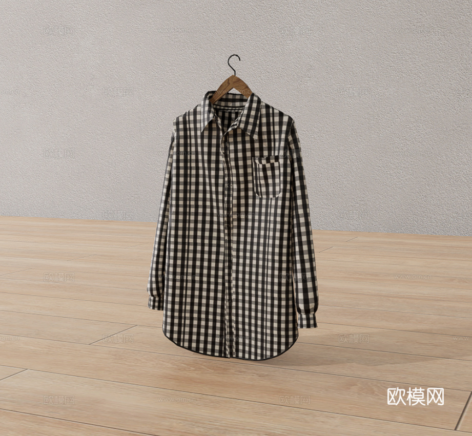 衣服su模型