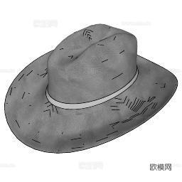 帽子su模型