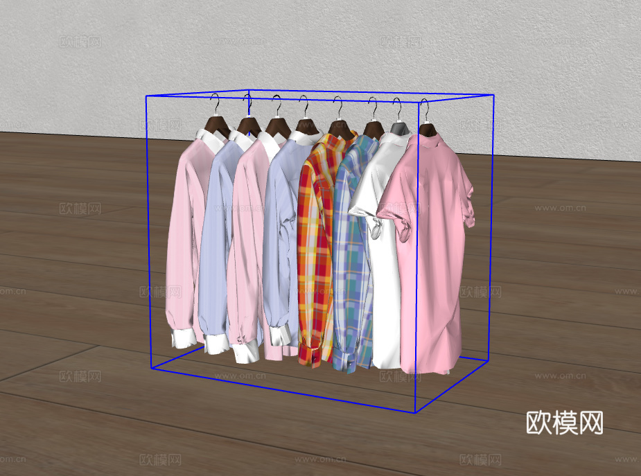 衣服su模型