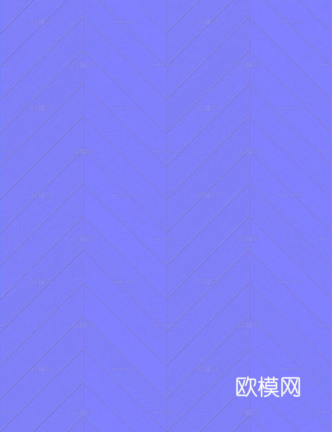 鱼骨铺木地板法线凹凸贴图