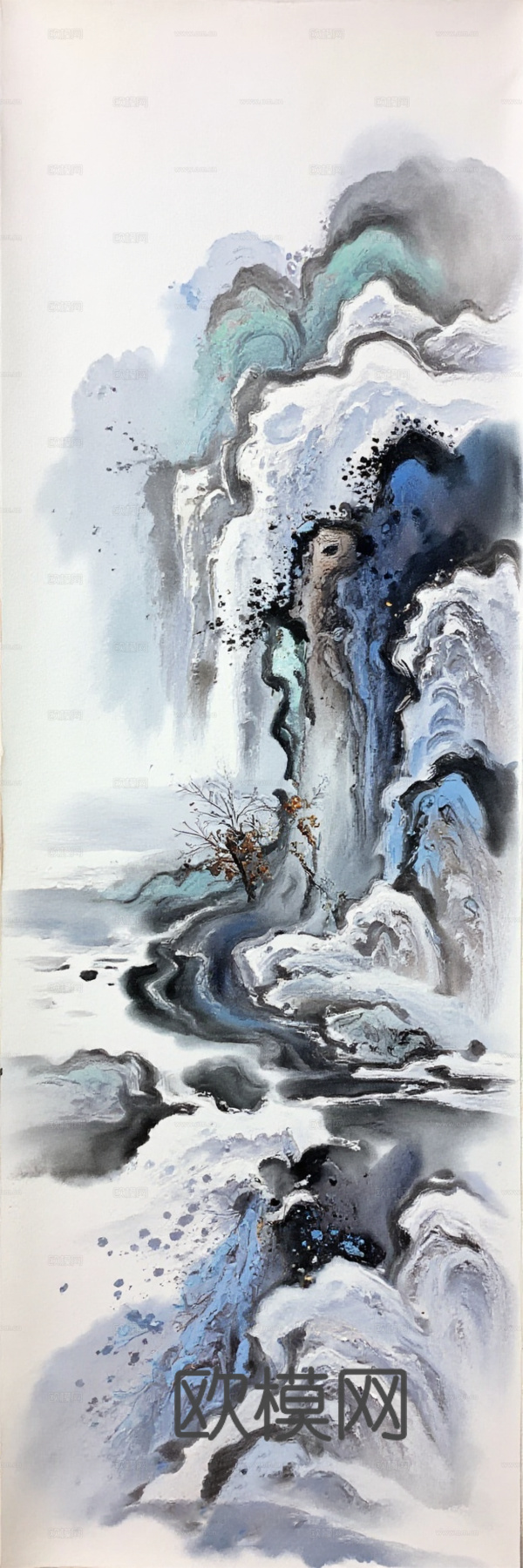 国画 装饰画 水墨风景画