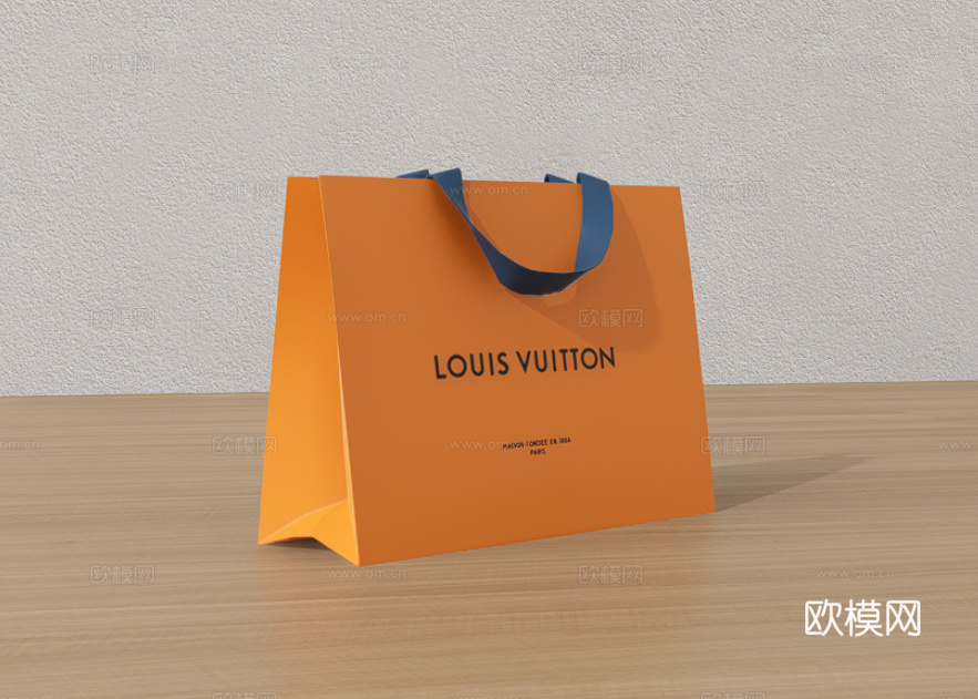 LV包装袋su模型