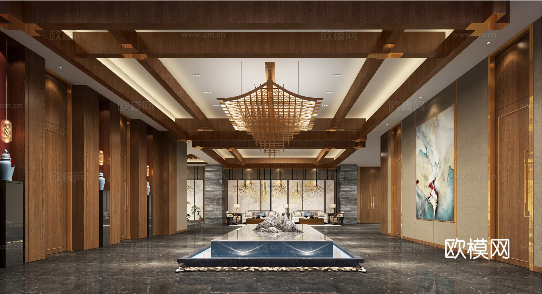 走廊免费3d模型下载