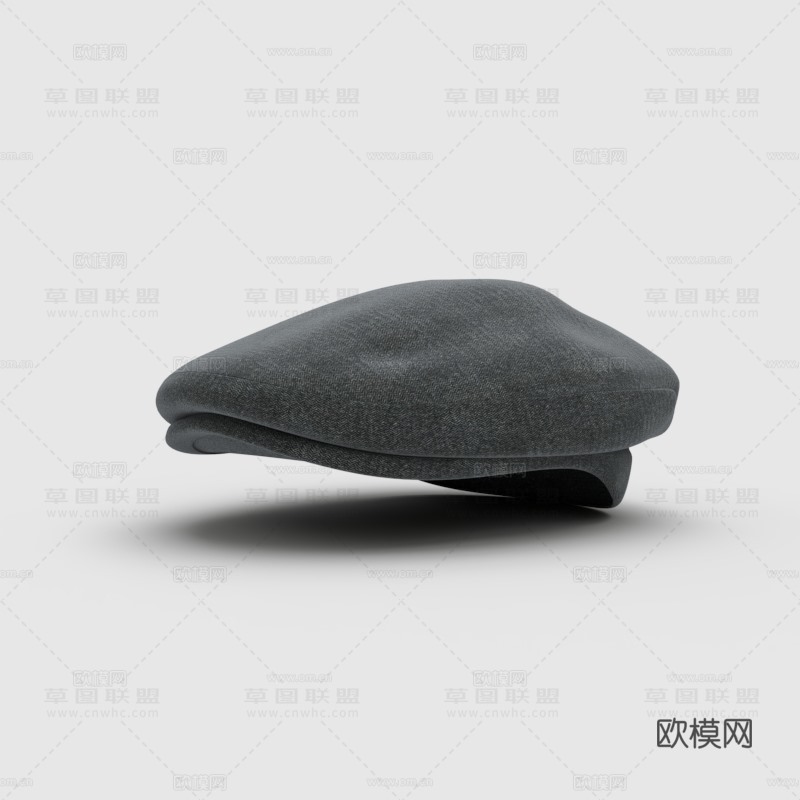 帽子su模型