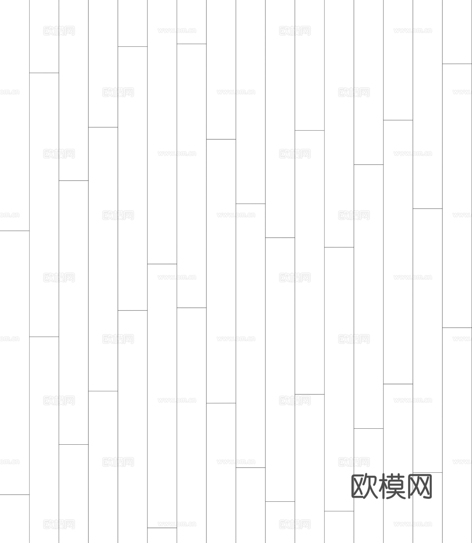 工字铺木地板黑白凹凸贴图
