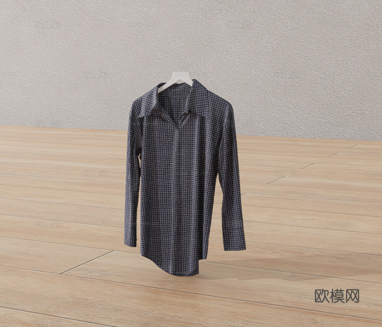 衣服su模型