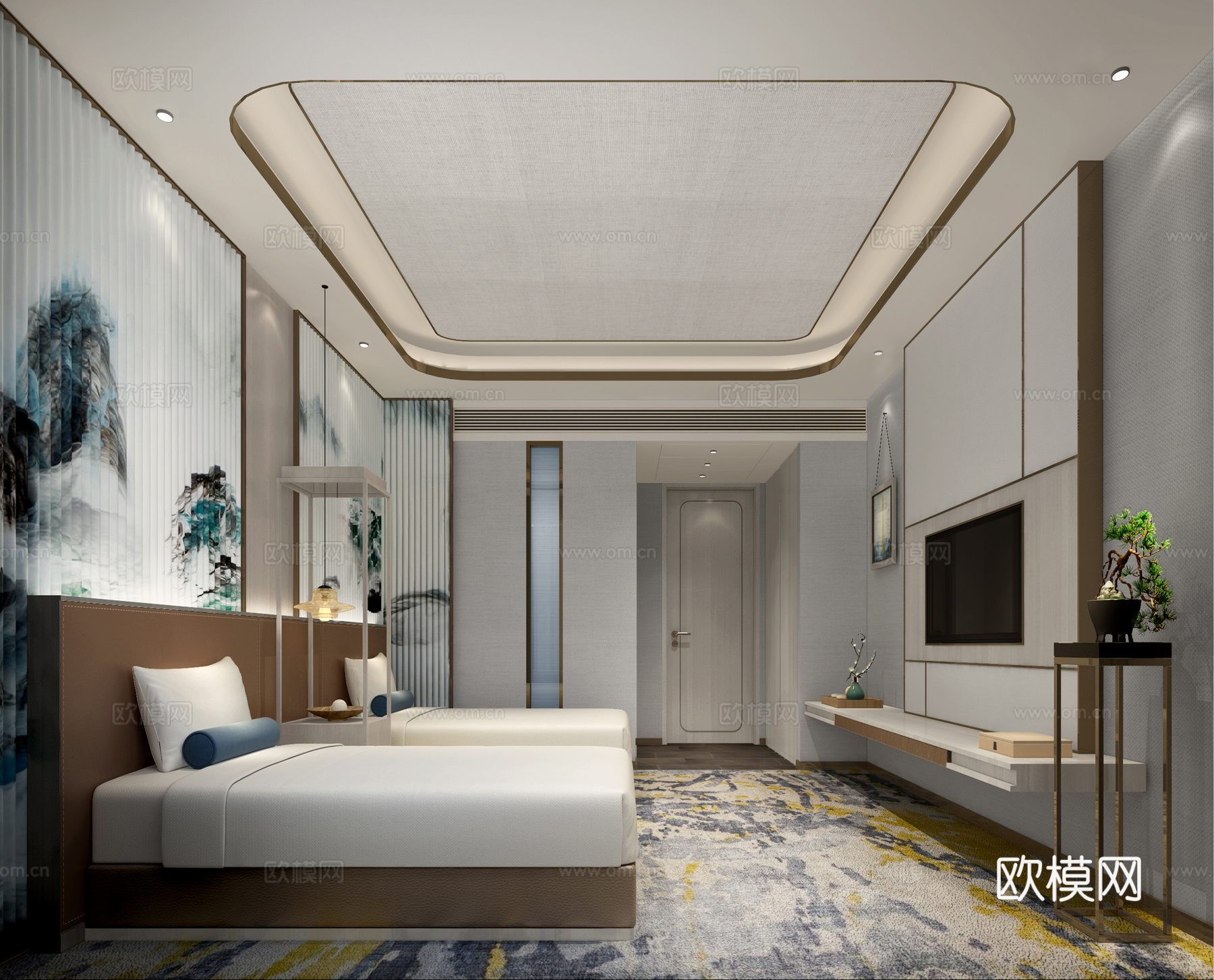 按摩间3d模型下载