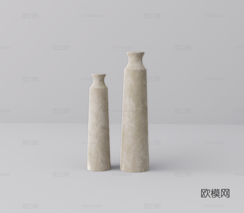 摆件瓶子su模型