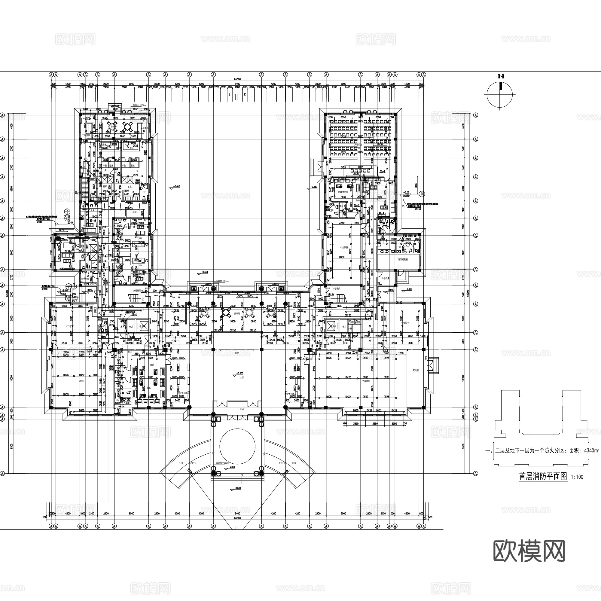 建筑给排水防火消防及节点CAD施工图集 30套cad施工图