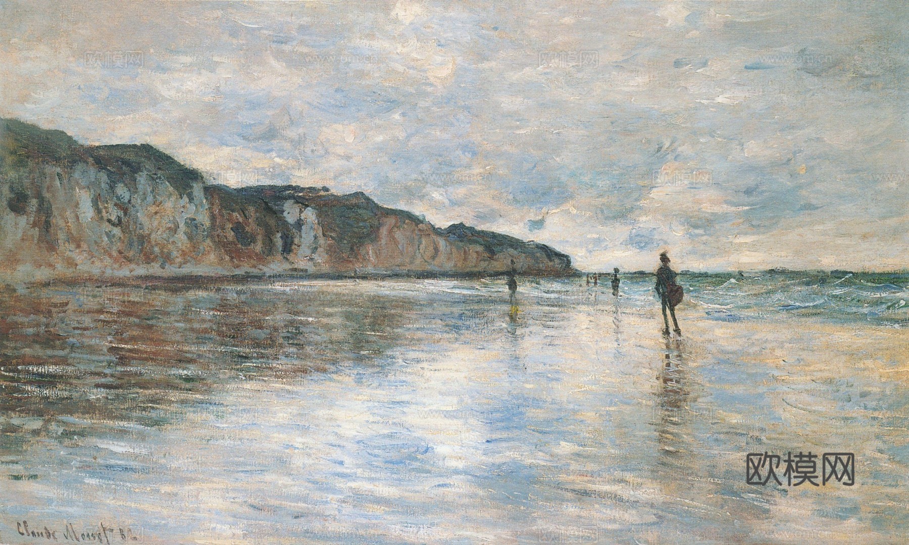 现代装饰画 油画 抽象画 艺术画下载