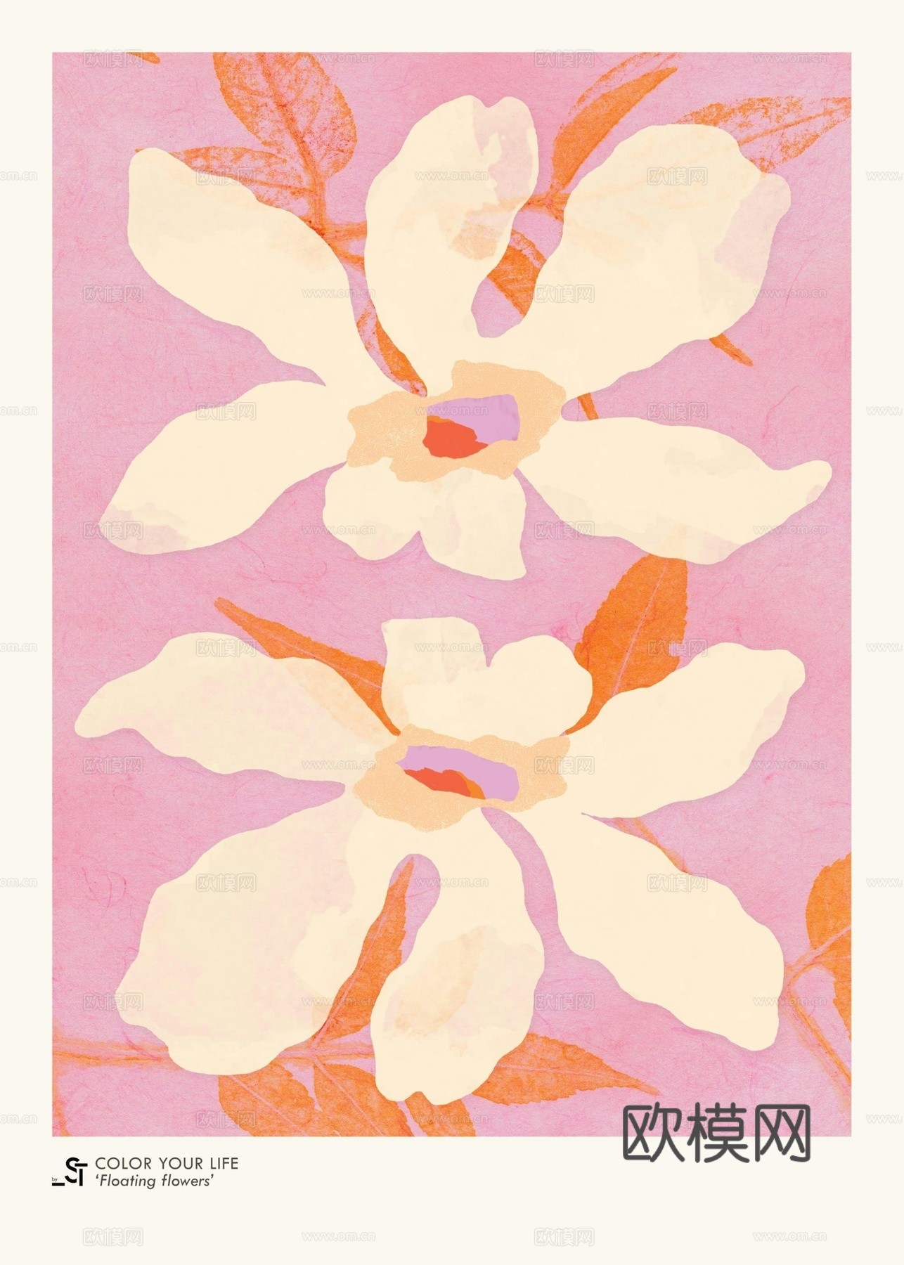 中古风现代复古挂画 简约挂画 艺术挂画 彩色挂画