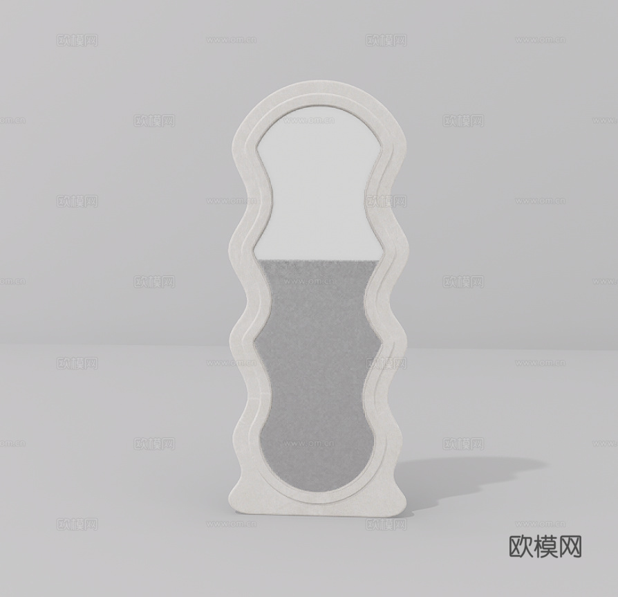 立式镜子su模型