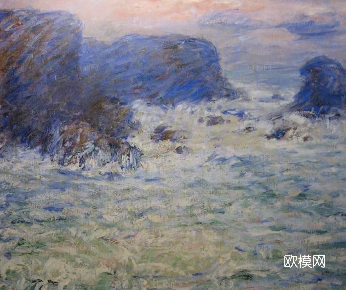 现代装饰画 油画 抽象画 艺术画贴图下载下载