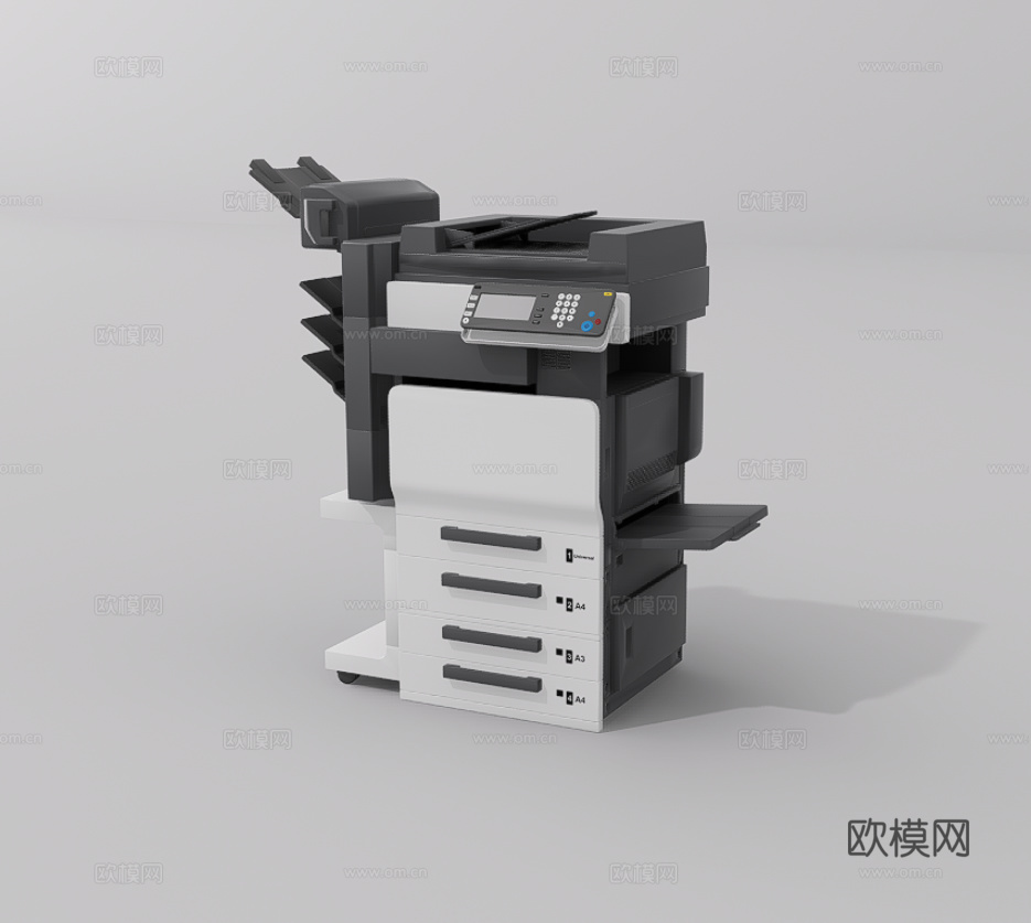 打印机su模型