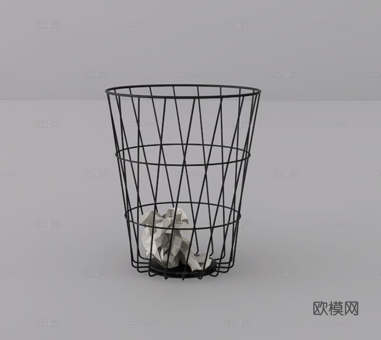 垃圾筐su模型