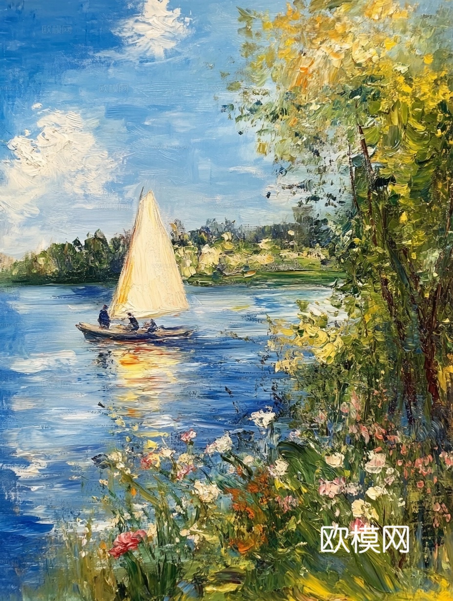 现代装饰画 油画 抽象画 艺术画贴图下载下载