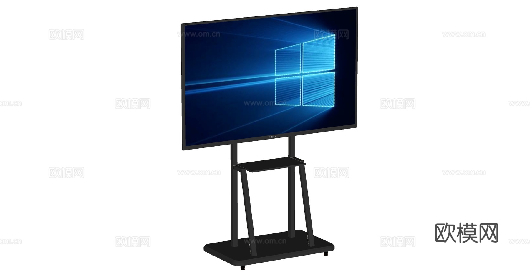 电视支架su模型