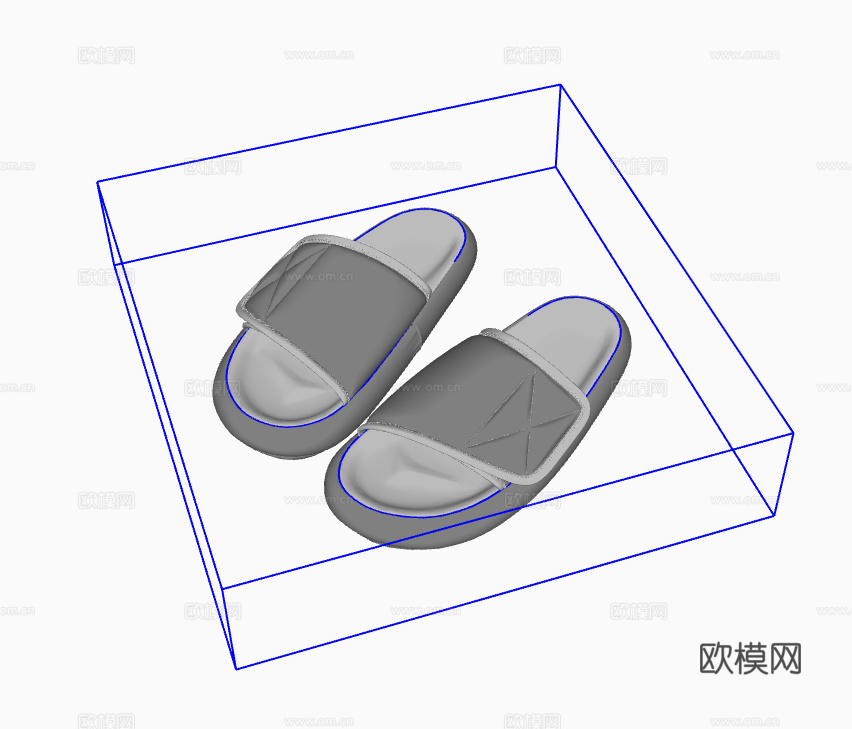 拖鞋su模型