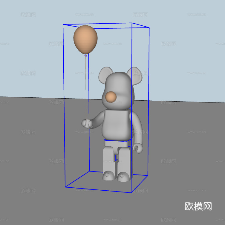 玩具摆件su模型