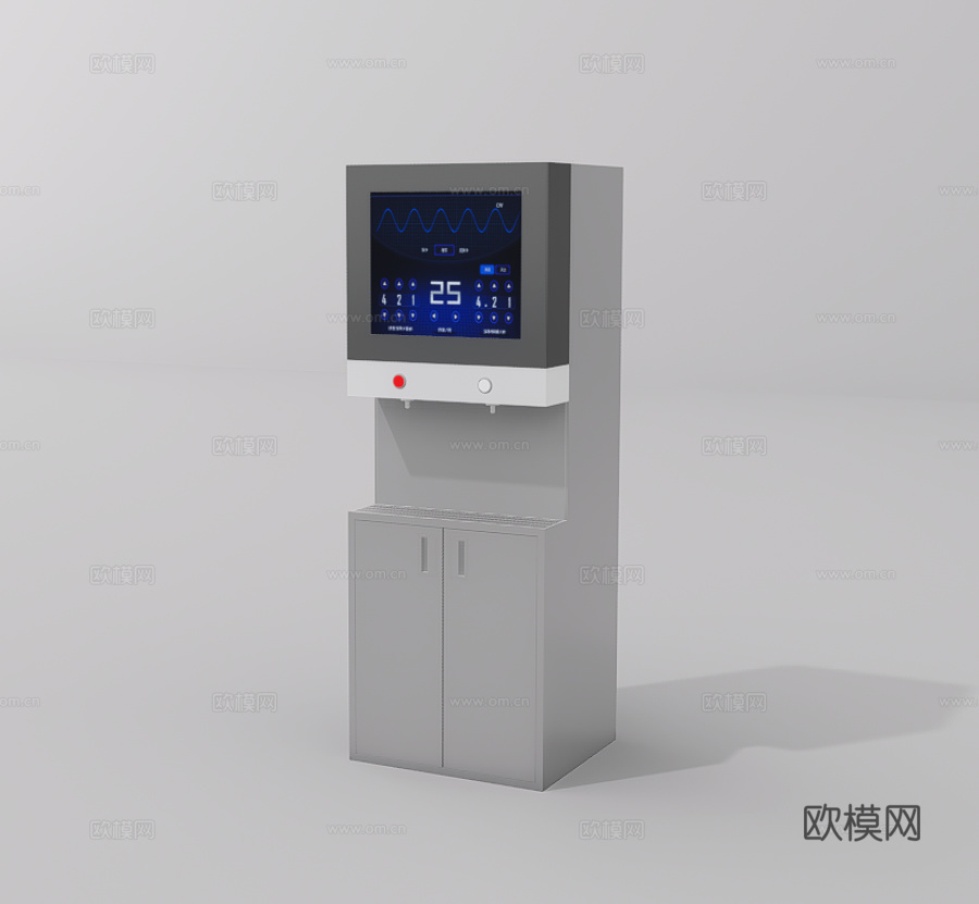 饮水机su模型