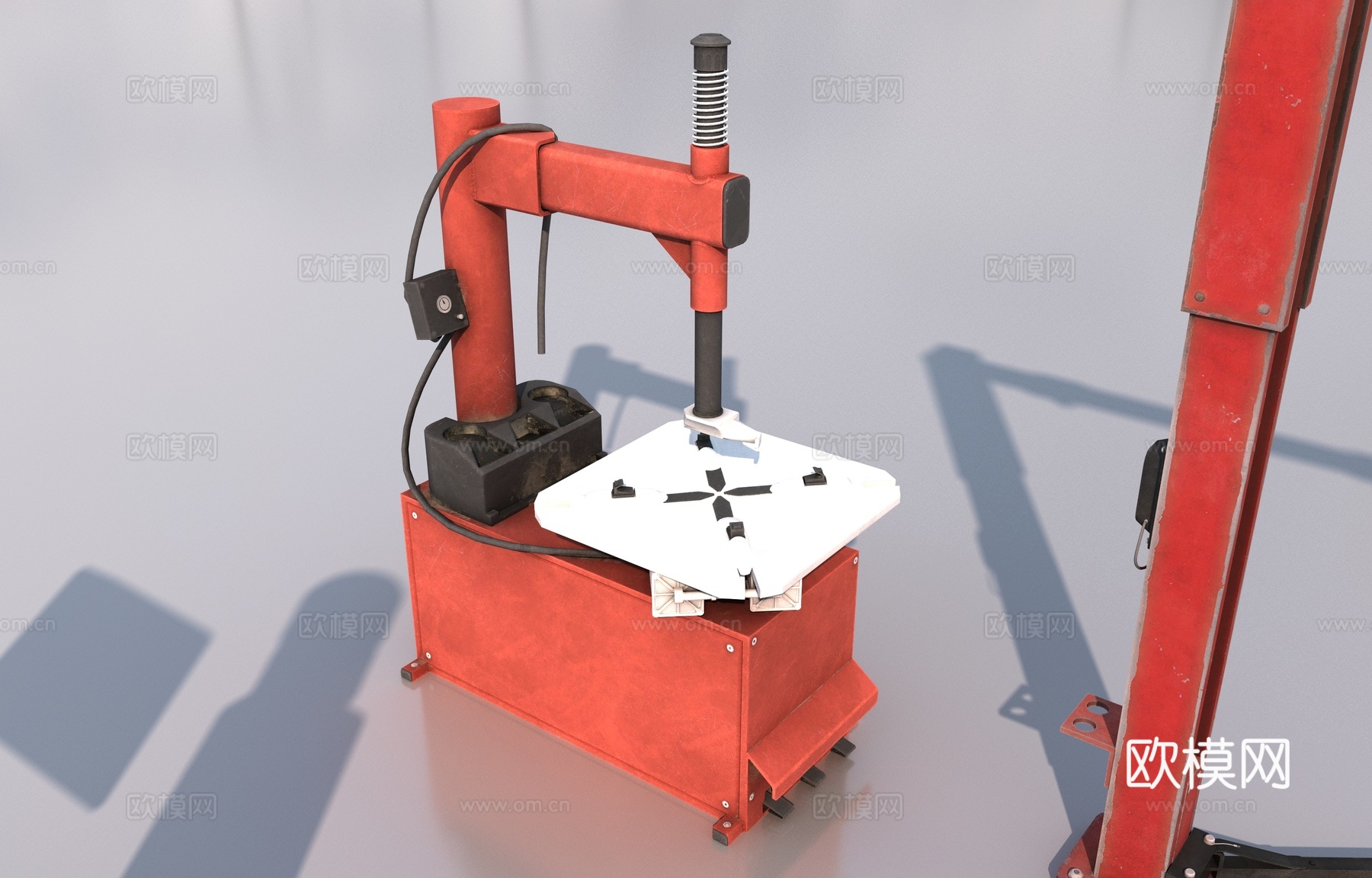 工业修理厂工具3d模型下载（渲染图8）