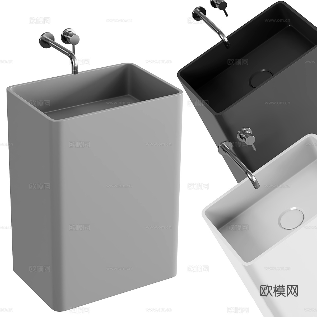 Badeloft 独立式水槽 SB-023d模型下载