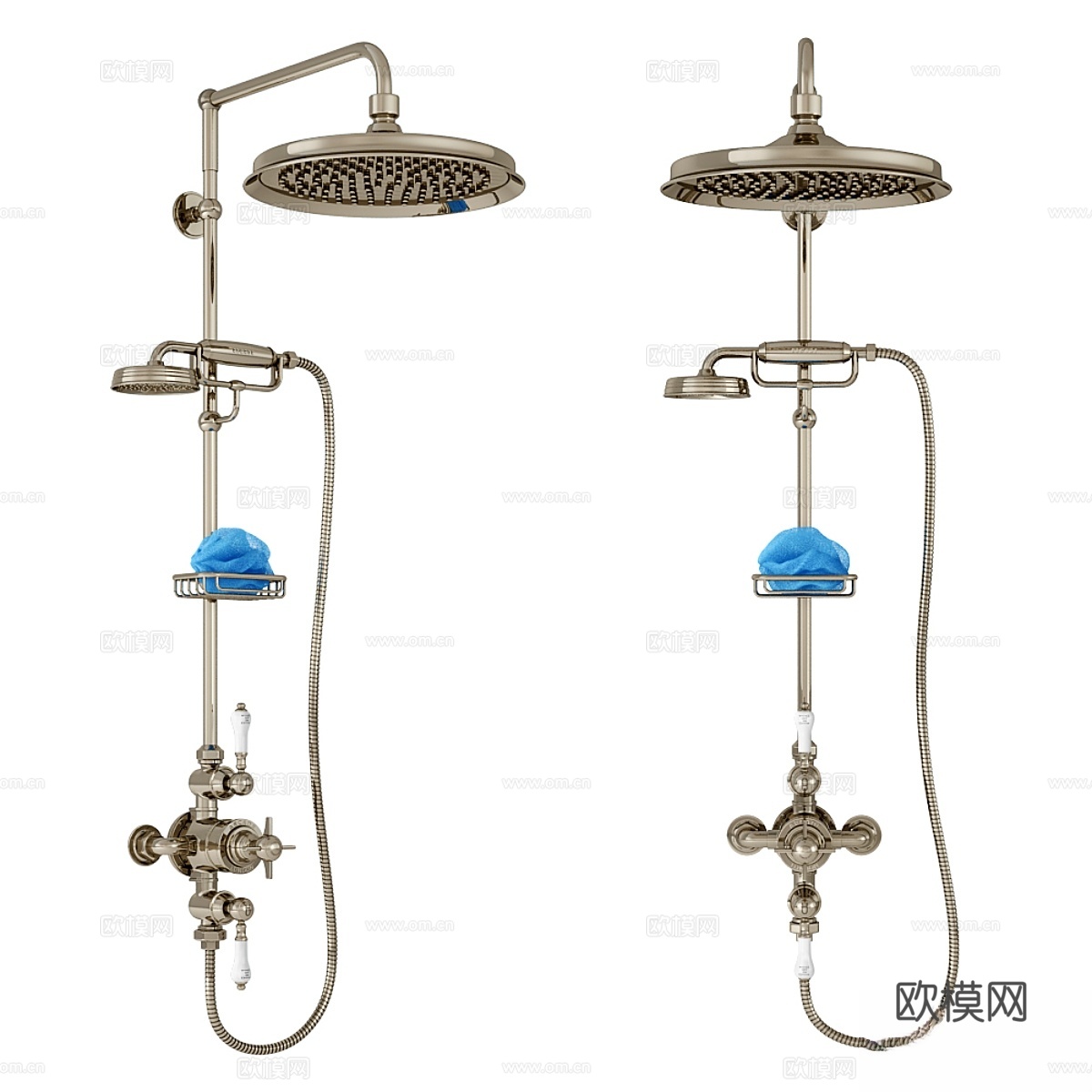 Arcade Avon外露恒温淋浴阀3d模型下载