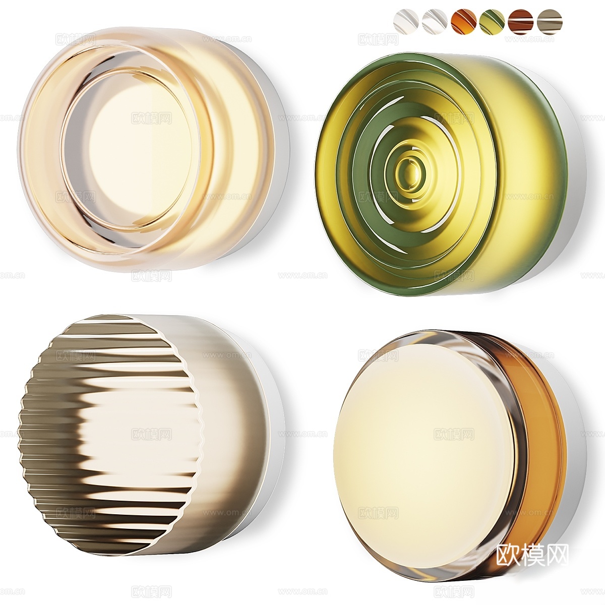 RBW壁灯套装0013d模型下载