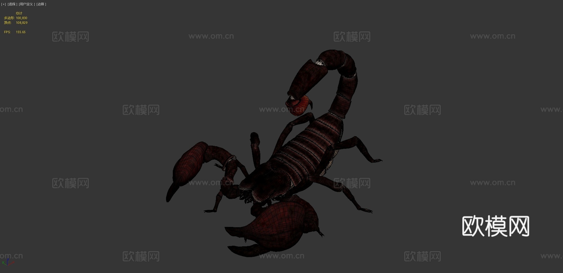 蝎子su模型下载（渲染图4）