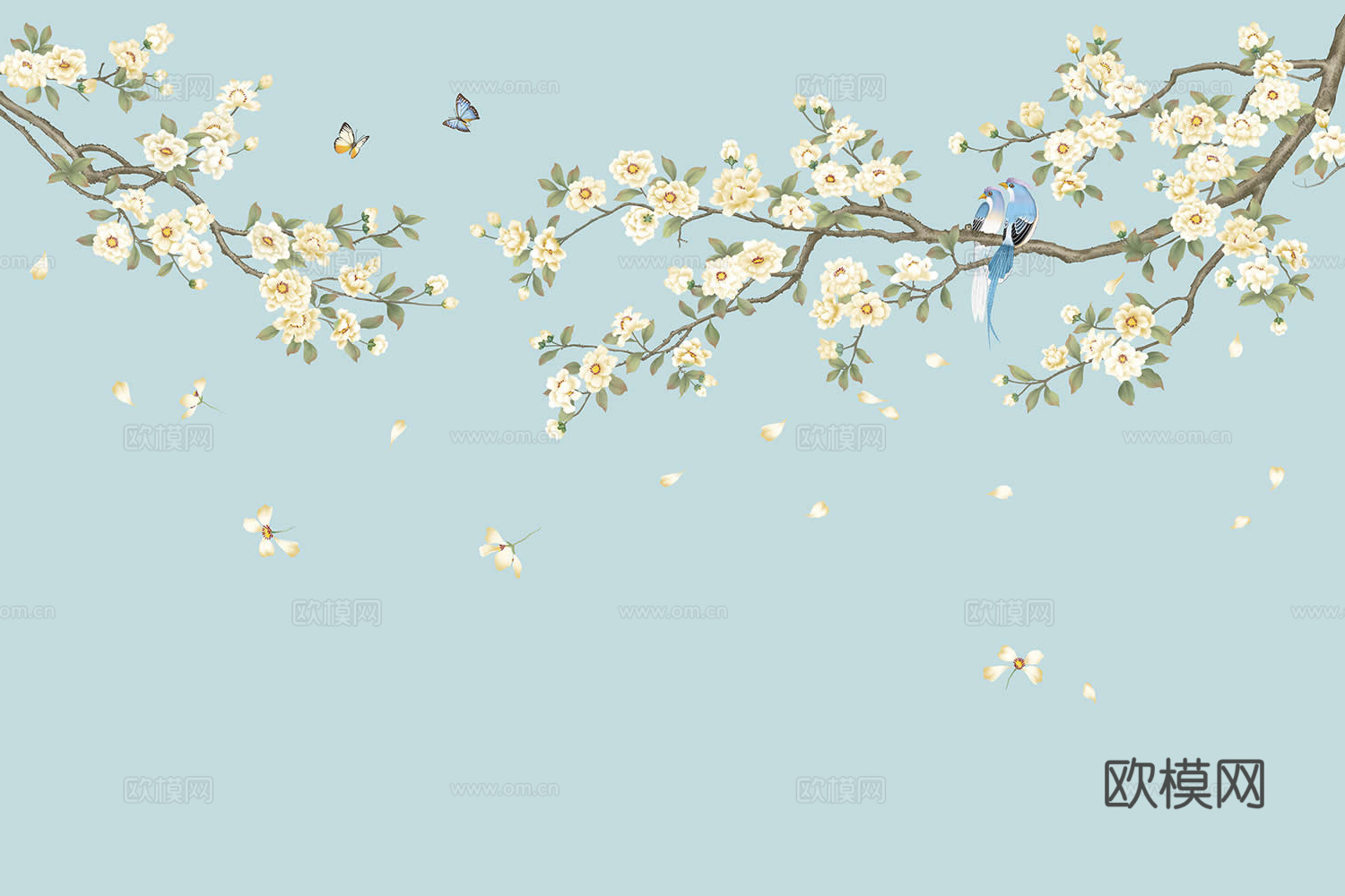 海棠花开壁纸