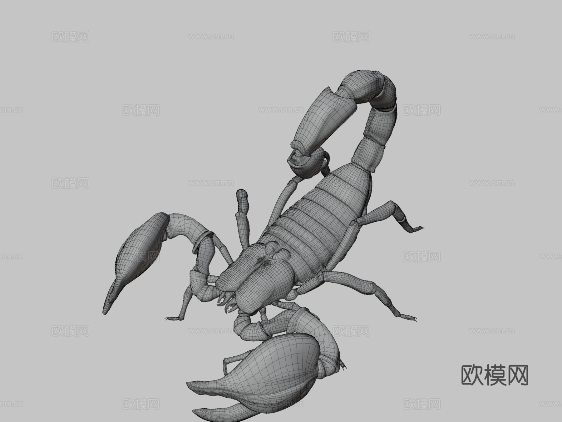 蝎子su模型下载（渲染图3）