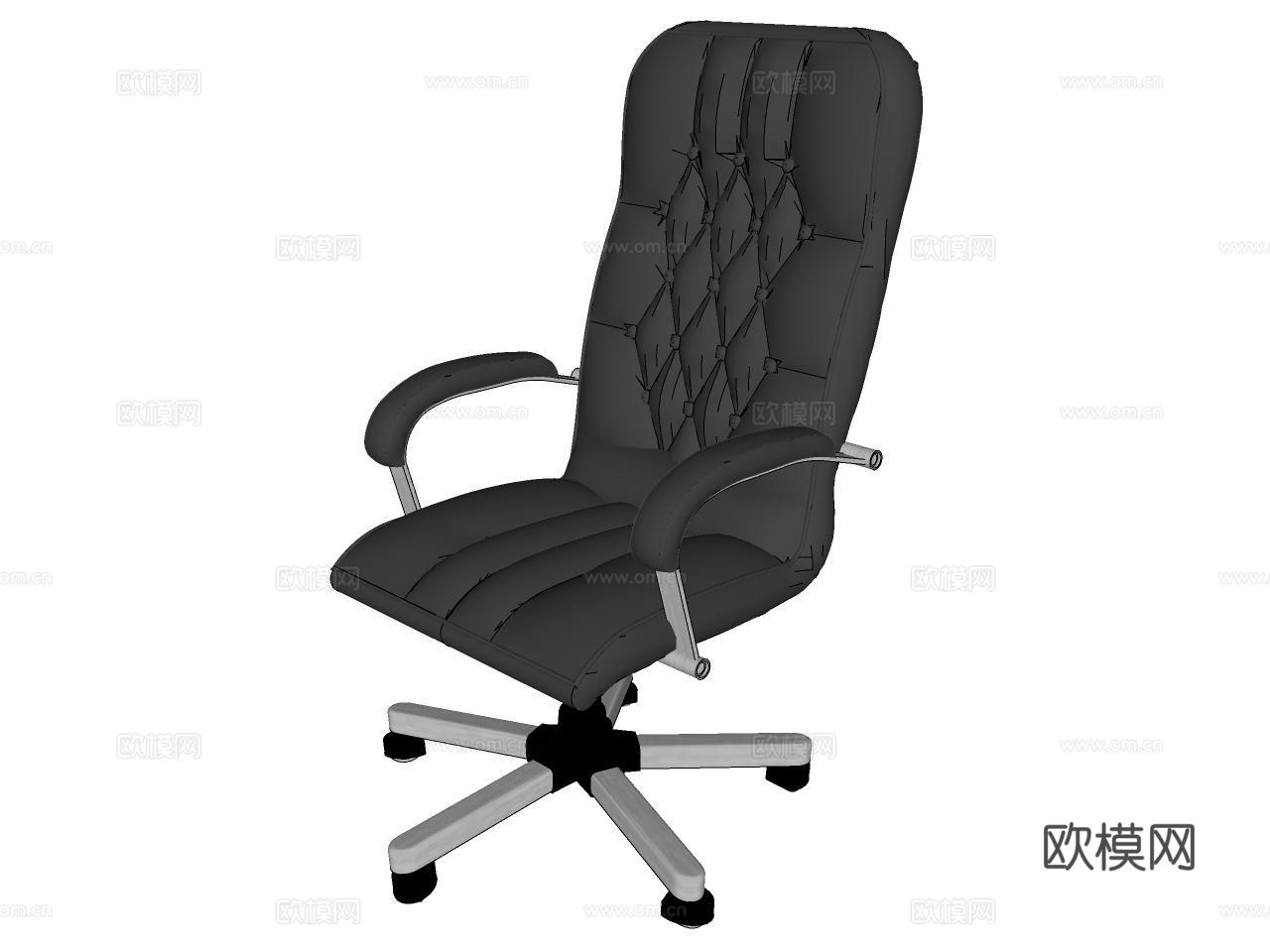 休闲椅su模型下载（渲染图2）
