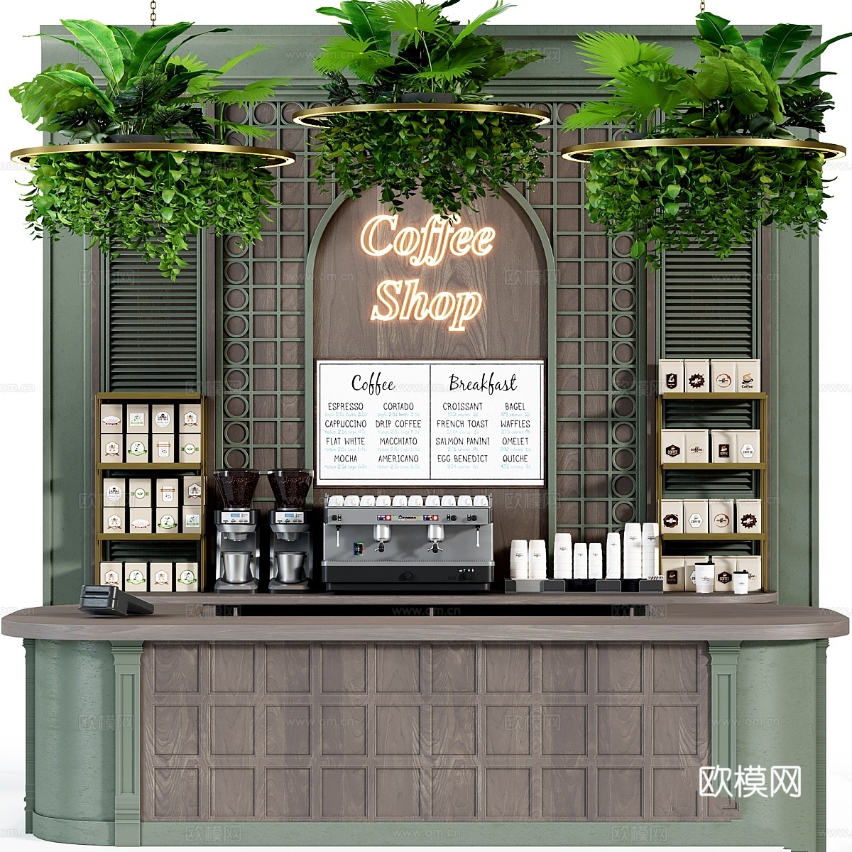 咖啡馆第13卷3d模型下载
