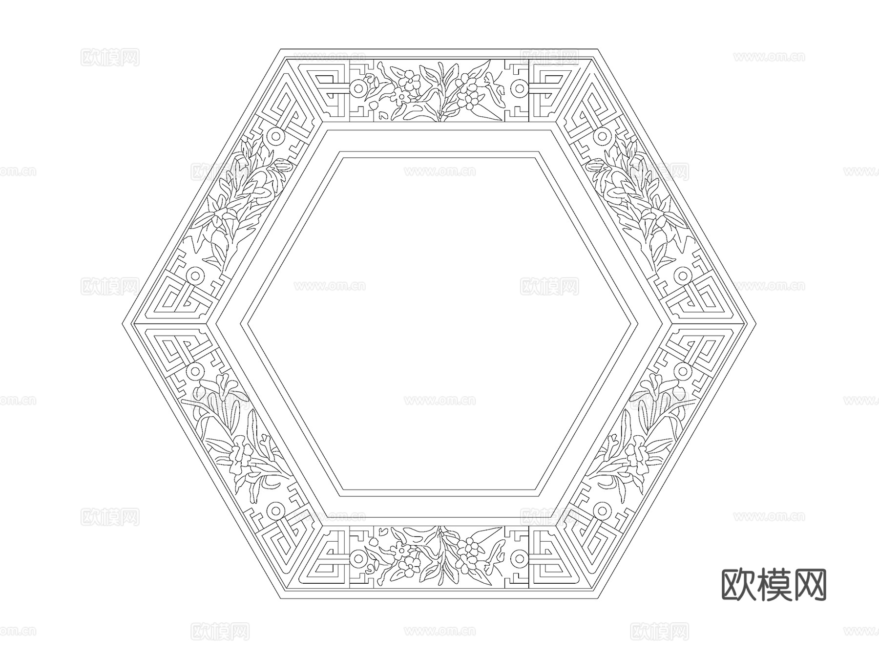 古建园林窗户花窗大样图块CAD施工图集 177套cad施工图