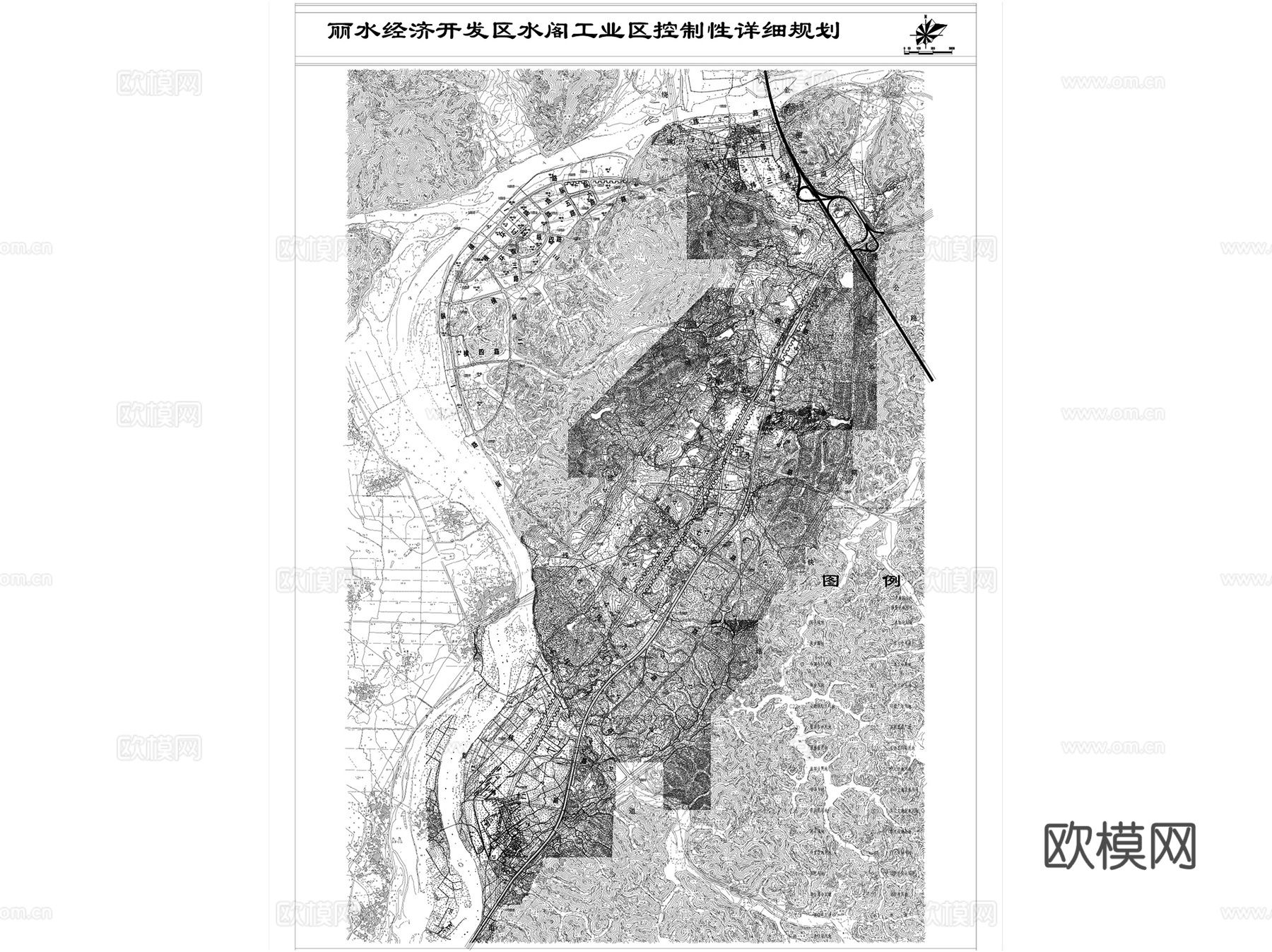 工业园区产业园厂区规划设计 CAD图集 48套cad施工图