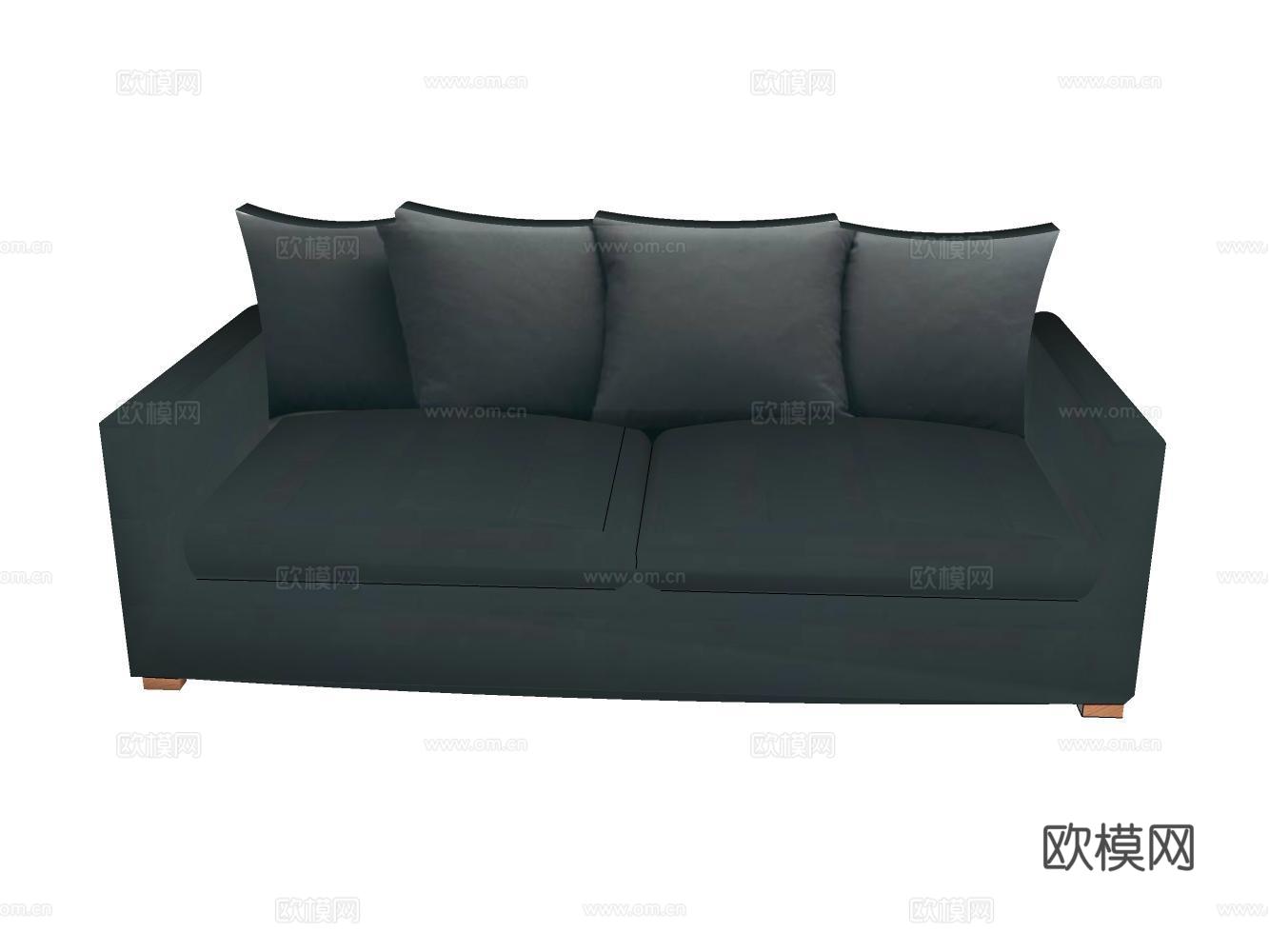 沙发su模型下载（渲染图2）
