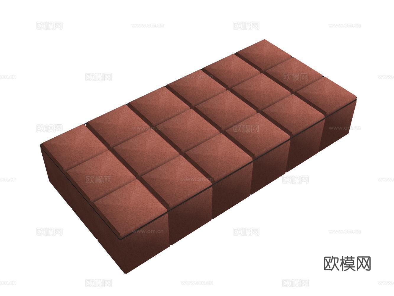 沙发su模型下载（渲染图2）