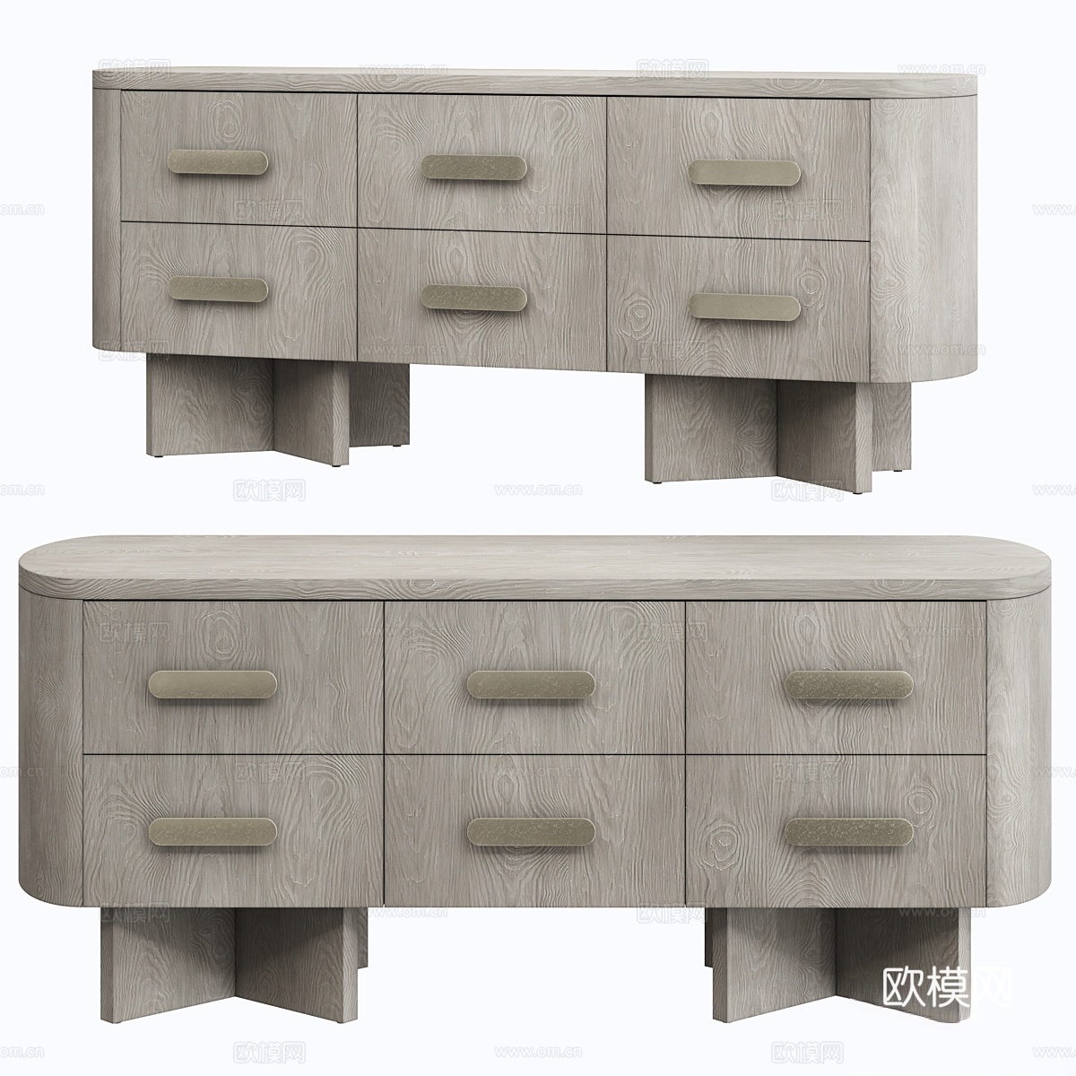 Bernhard, Trianon 梳妆台3d模型