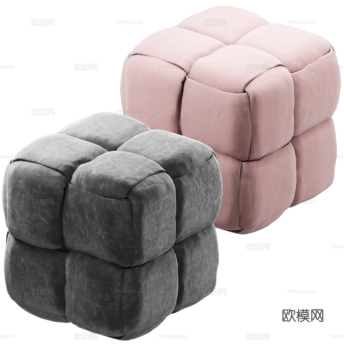 Paton pouffe3d模型