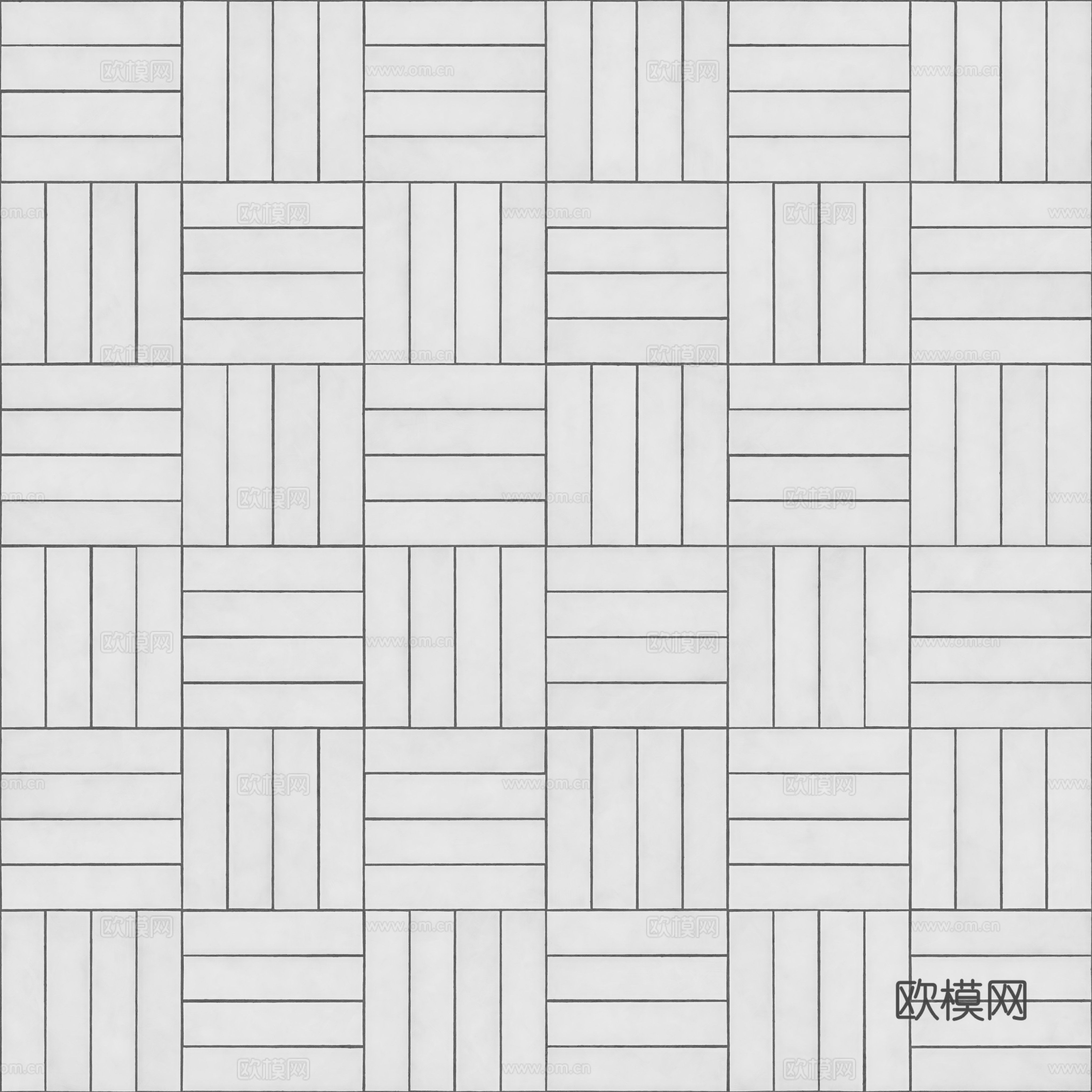 黑白凹凸砖缝