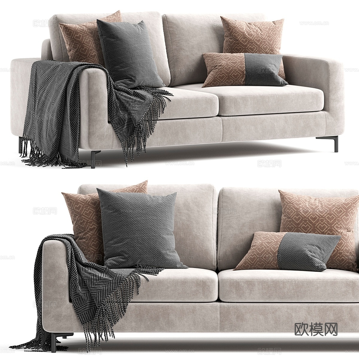 Dienne - Sofa Lisbona3d模型下载