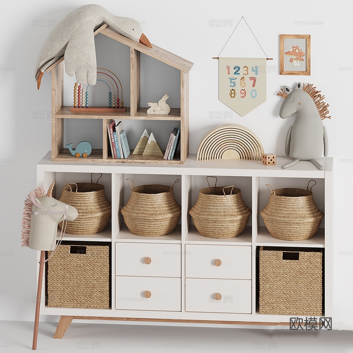 儿童装饰023d模型下载