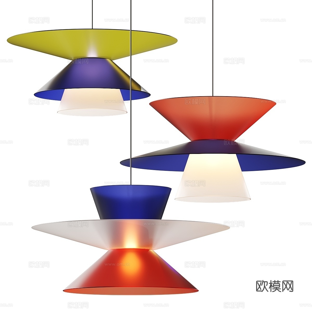 Lady Galala 吊灯3d模型