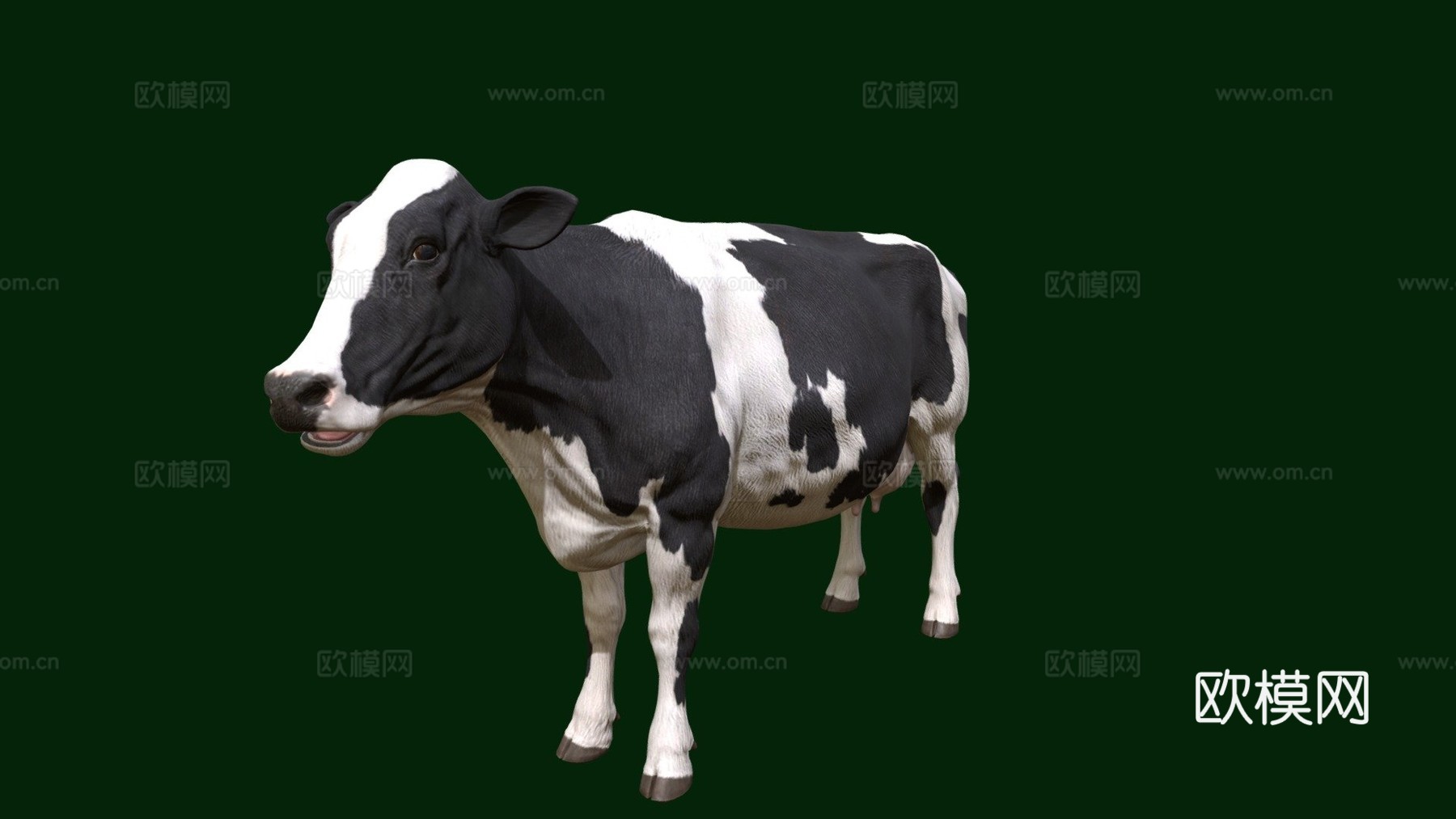 奶牛su模型