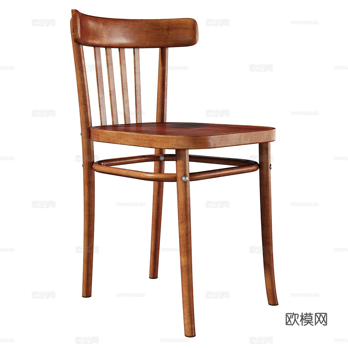 维也纳椅。Ligne 型号。3d模型下载