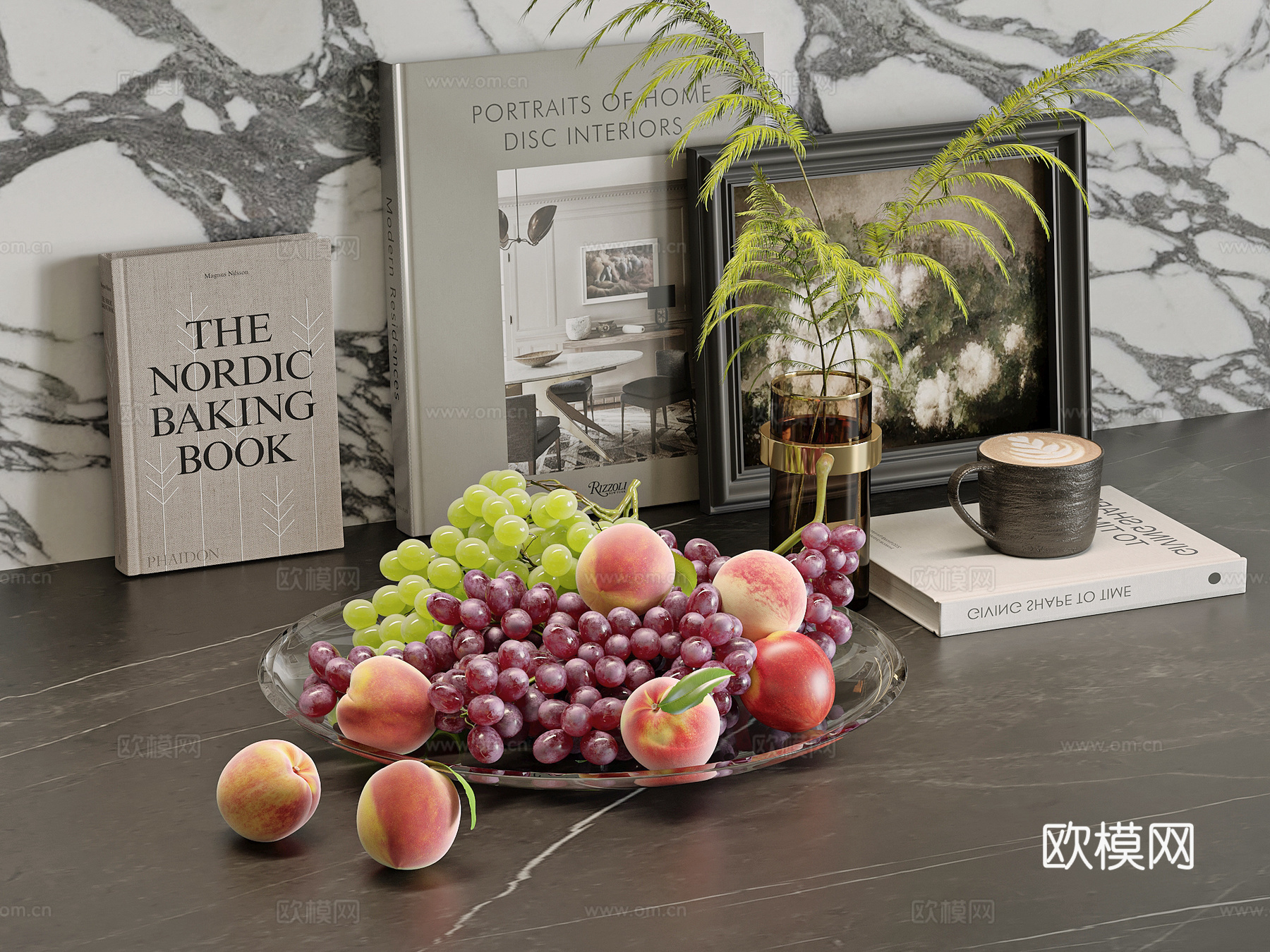 现代水果3d模型下载