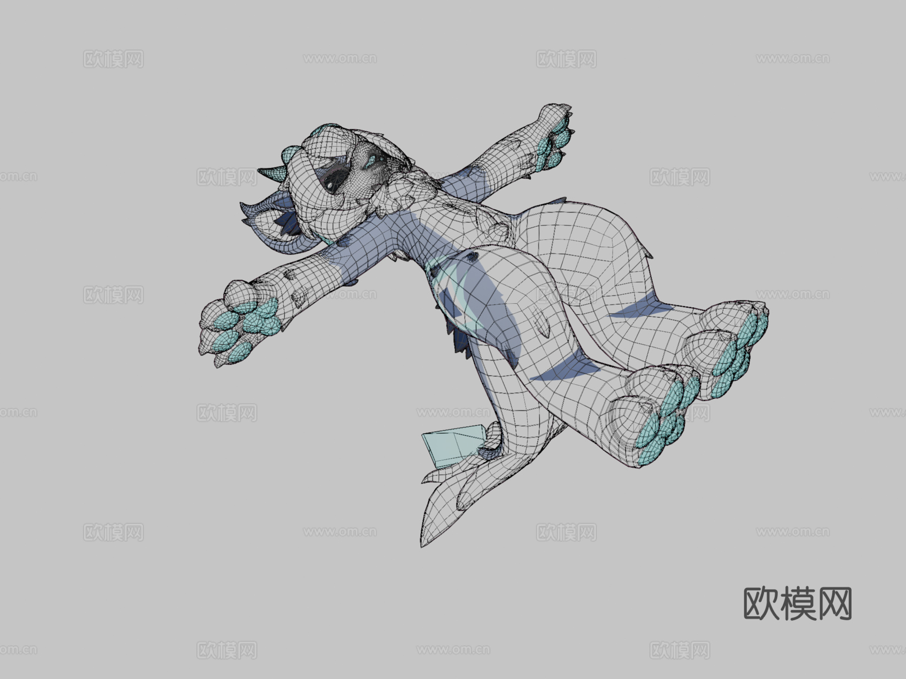 游戏角色Hanmusu模型